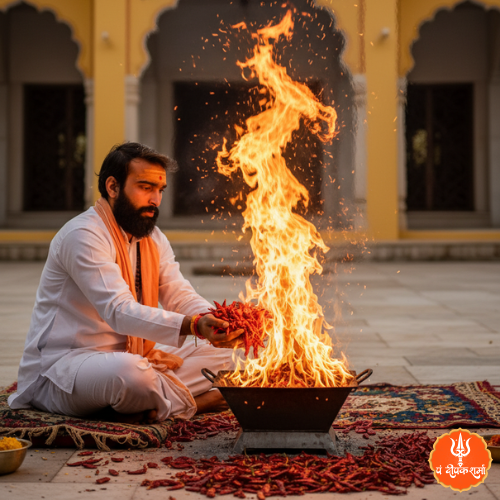 Mirchi Havan in Nalkheda