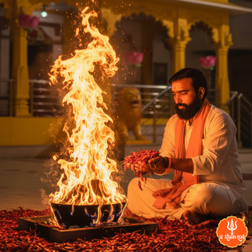 Baglamukhi Havan at Baglamukhi Shaktipeeth Nalkheda by Acharya Deepak Sharma