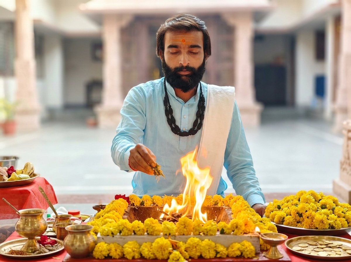 Rog Nashak Havan in Nalkheda