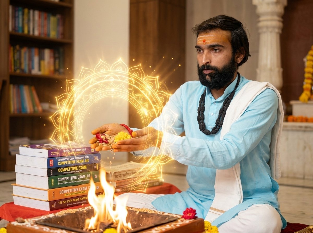 Competitive Exam Havan in Nalkheda